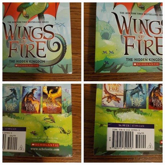 Bundle of 3 Scholastics "Wings of Fire" books. In very good used condition. - Picture 16 of 16